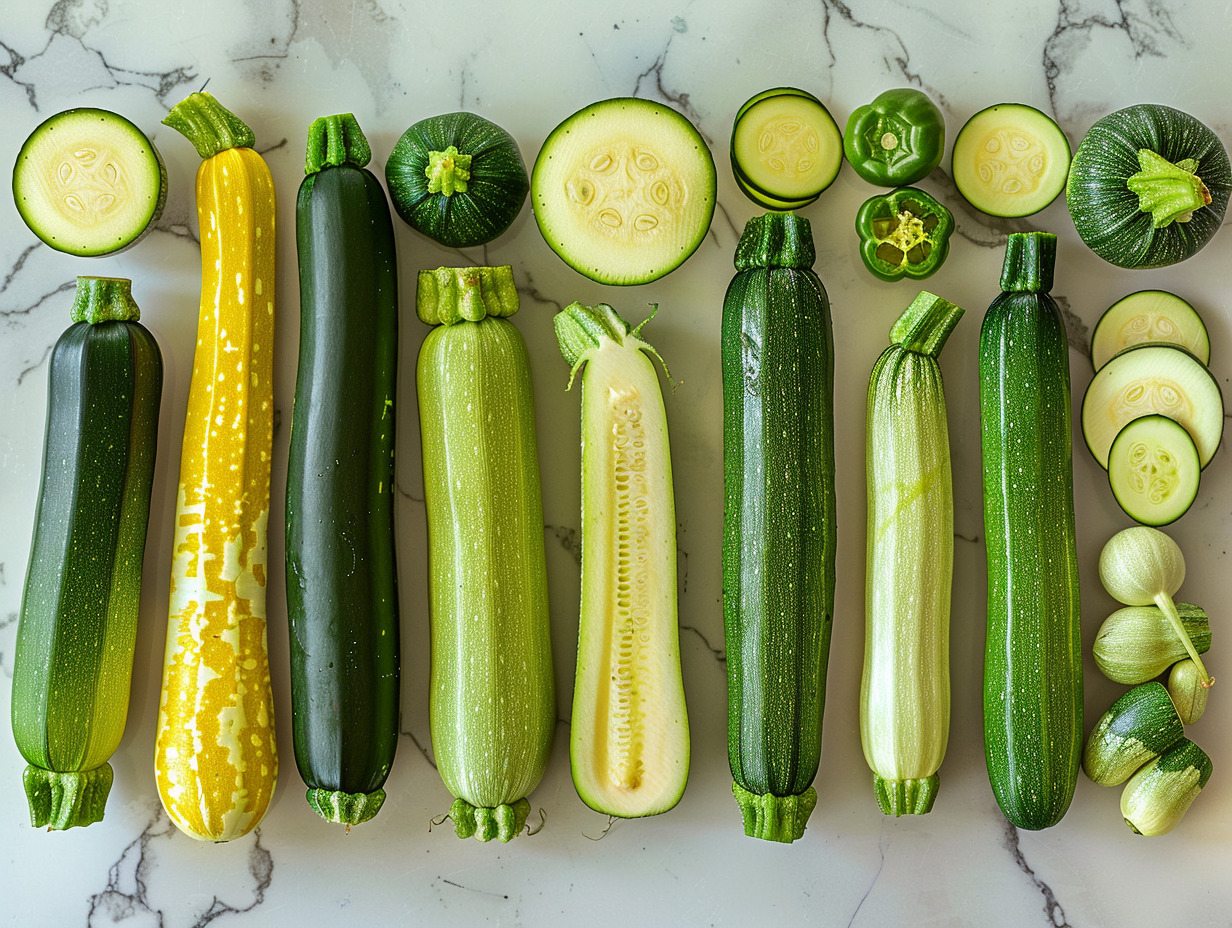 courgettes variétés